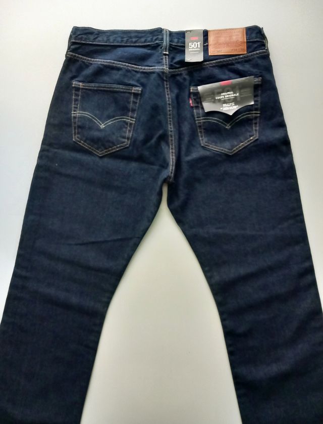 Pantalón Vaquero Levi's 501 Original Azul oscuro