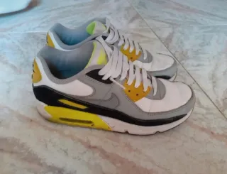 Scarpe Nike Air Max Grigio Bianco Giallo