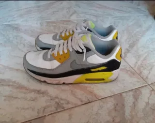 Scarpe Nike Air Max Grigio Bianco Giallo