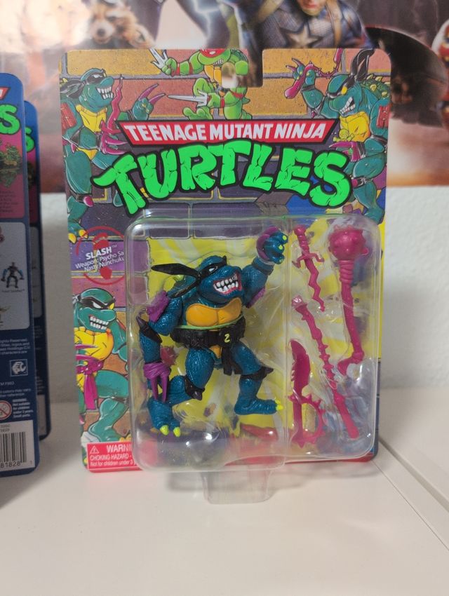 Slash Tortugas Ninja Mutantes Playmates