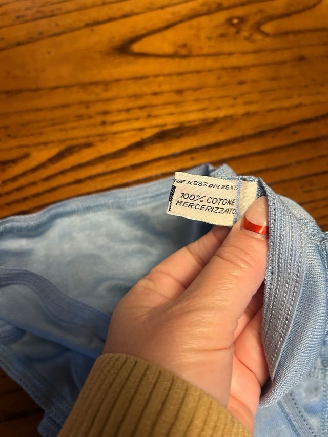 Coppia slip donna Cagi in maglina cotone