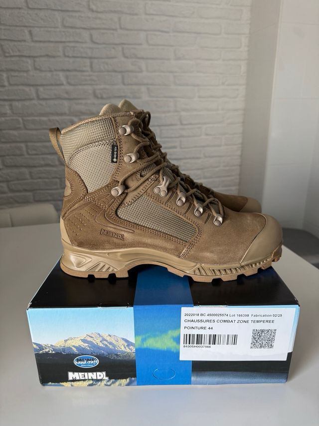 44 Botas Meindl Combat Zone Gore-Tex desert