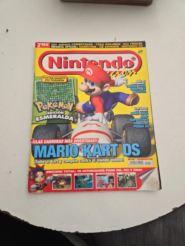 Revista nintendo n°157 de diciembre 2005.