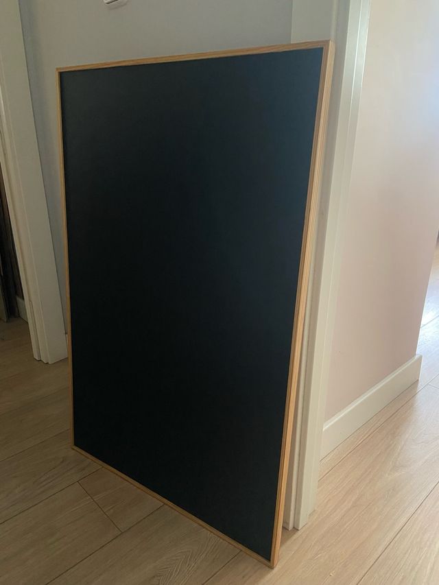 2 Pizarras de Tiza Marco Madera. Nuevas