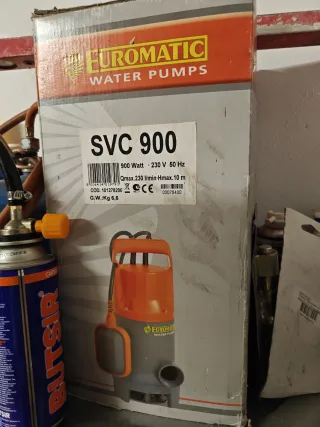 Bomba de achique Euromatic SVC 900