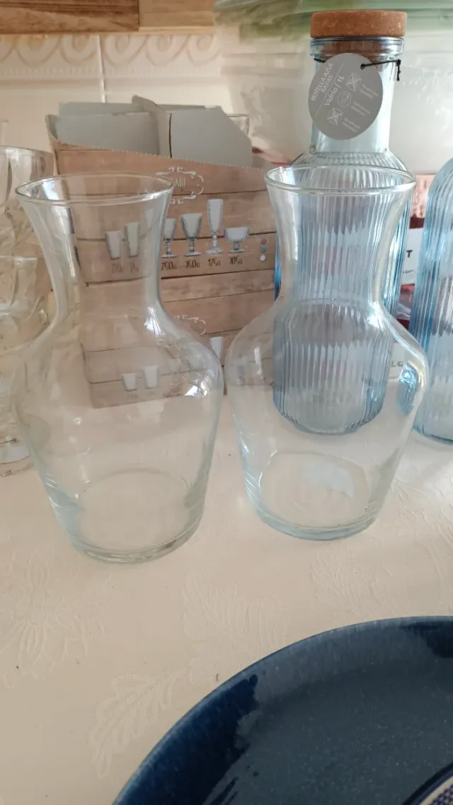 Jarras Agua Cristal 1L