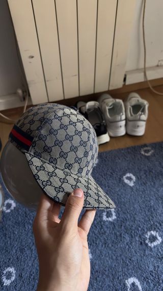 Gorra Gucci Beige y Azul