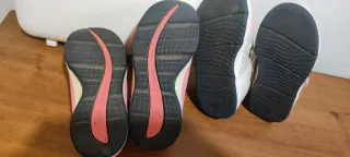 Scarpe bambina rosa e bianche