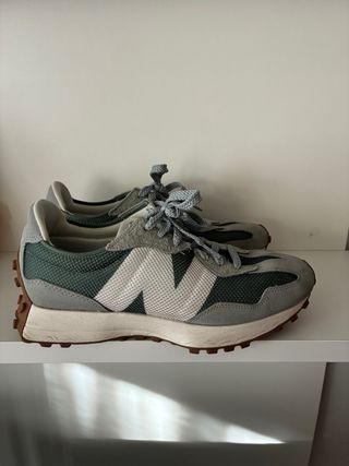 Zapatillas New Balance 327 Gris/Verde