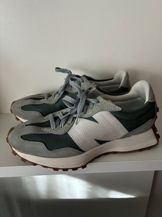Zapatillas New Balance 327 Gris/Verde