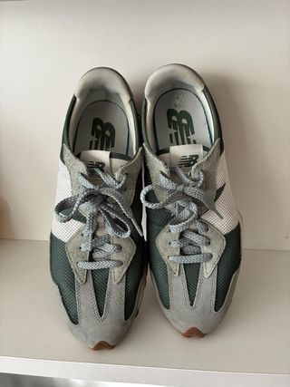 Zapatillas New Balance 327 Gris/Verde