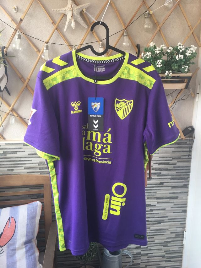 Camiseta Málaga CF Talla L Hummel