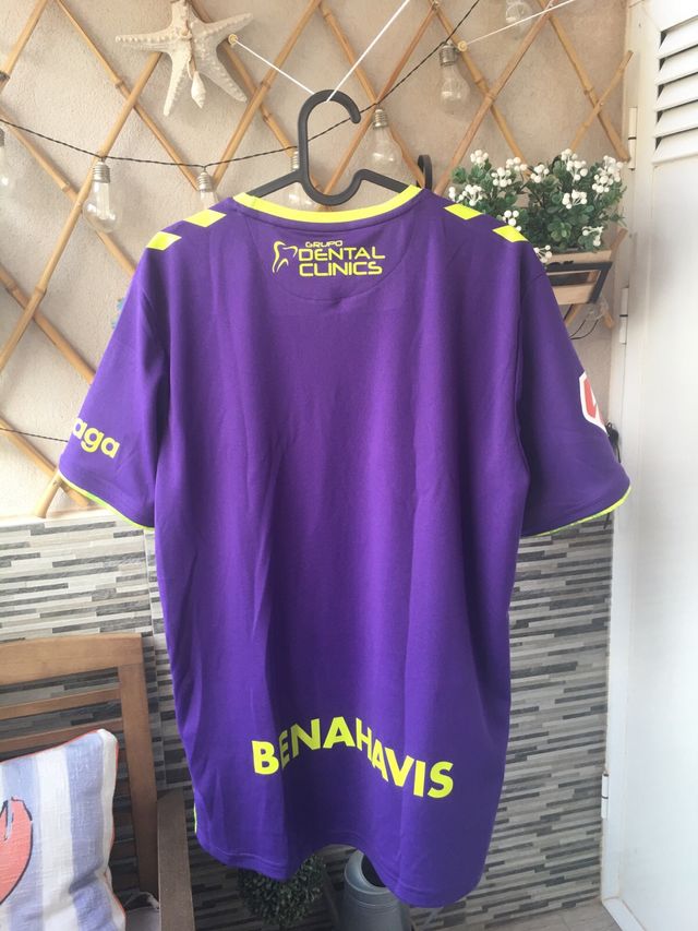 Camiseta Málaga CF Talla L Hummel