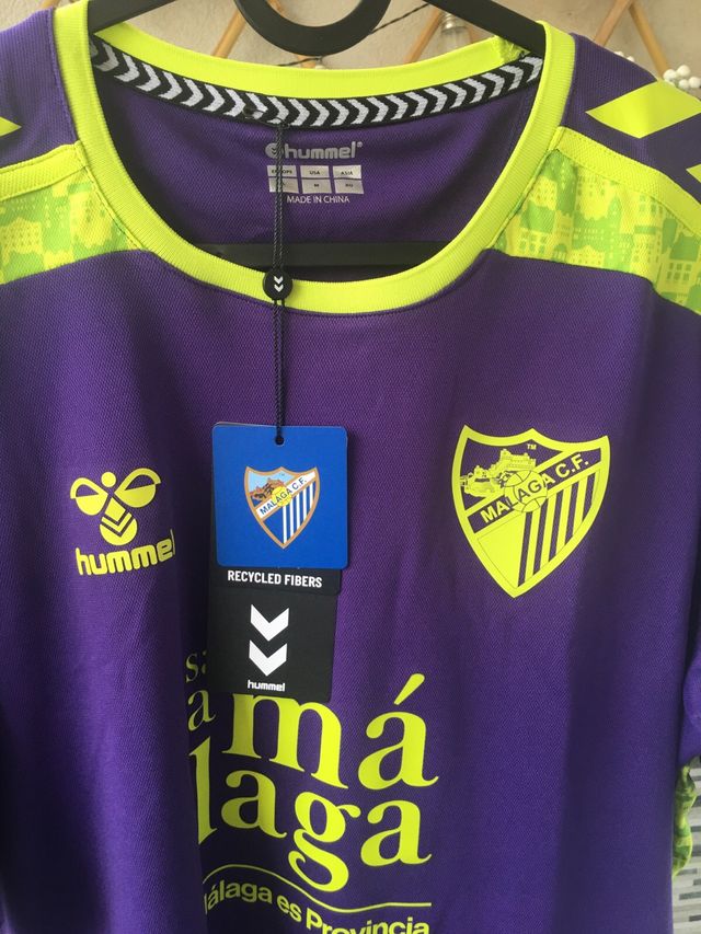 Camiseta Málaga CF Talla L Hummel