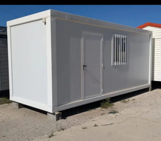 Caseta de obra prefabricada