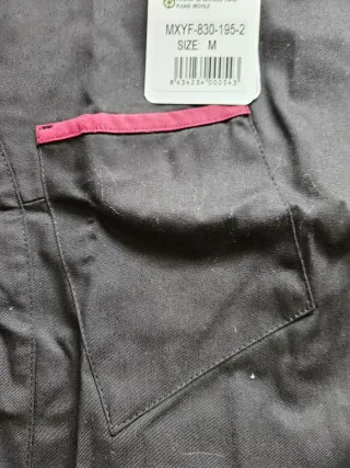 Uniforme de trabajo negro talla M