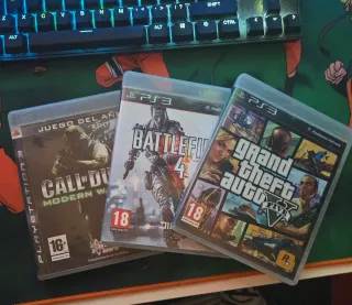 Pack 3 Juegos PS3: Call of Duty, Battlefield+ bo1