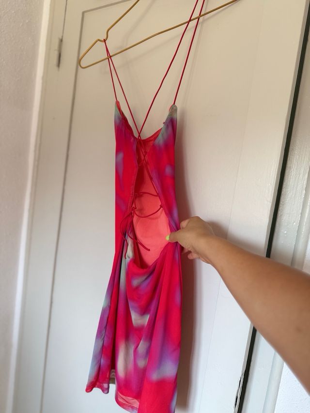 Trío vestidos fiesta mini Bershka