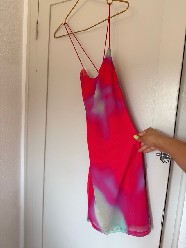 Trío vestidos fiesta mini Bershka