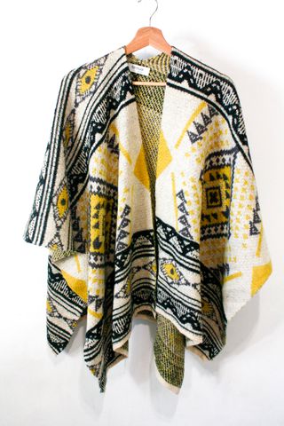 Poncho El Corte Inglés Talla Única
