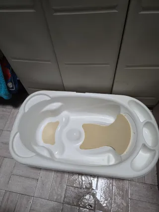 Bañera bebé blanco buen estado