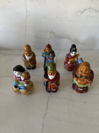Figure vintage in ceramica della fortuna
6 cifre