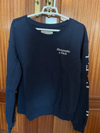 Sudadera Abercrombie & Fitch azul