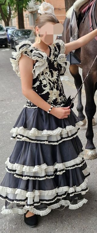 Vestido de Flamenca Talla Única