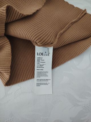 Camiseta Loewe S Marrón Logo