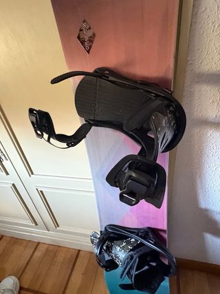 Tabla Snowboard Firefly con Fijaciones Flux