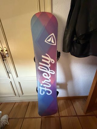 Tabla Snowboard Firefly con Fijaciones Flux