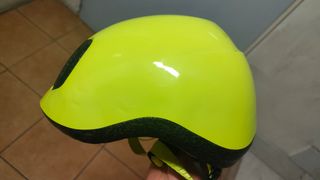 Casco Bici BTWIN Bebè Fluo 44-49cm 2XS