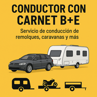 Conductor con carnet B+E
