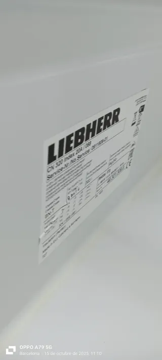 Nevera Combi Liebherr Blanca
No Frost energía A+