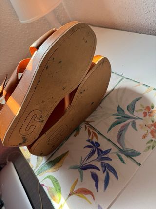 Sandalias Camper Marrones/Naranja
