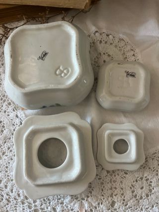 Joyero porcelana floral Victoria pequeño