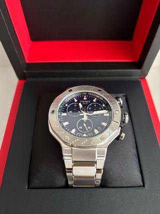 Tissot T-Race Cronógrafo Acero Azul