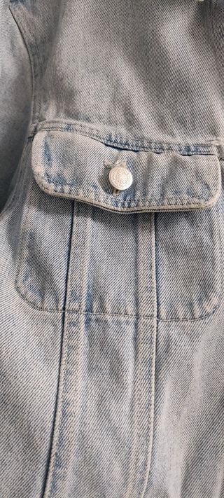 Cazadora vaquera clara