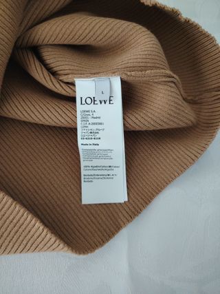 Camiseta Loewe Talla L Marrón