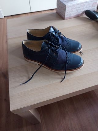 Zapatos niño azul