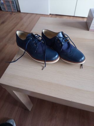 Zapatos niño azul