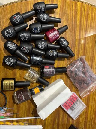 Lámpara Uñas Gel Semipermanente 
torno uñas 
