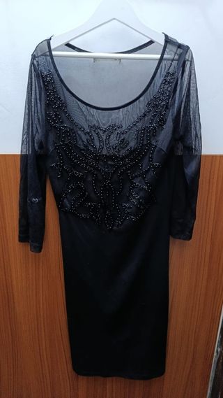 Vestido Negro Mujer XL - gratis