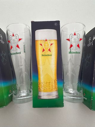 Vasos largos cerveza Heineken - Set de 5
