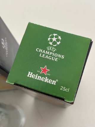 Vasos largos cerveza Heineken - Set de 5