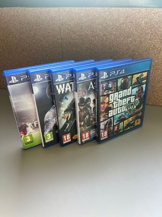 5 Juegos PlayStation 4
