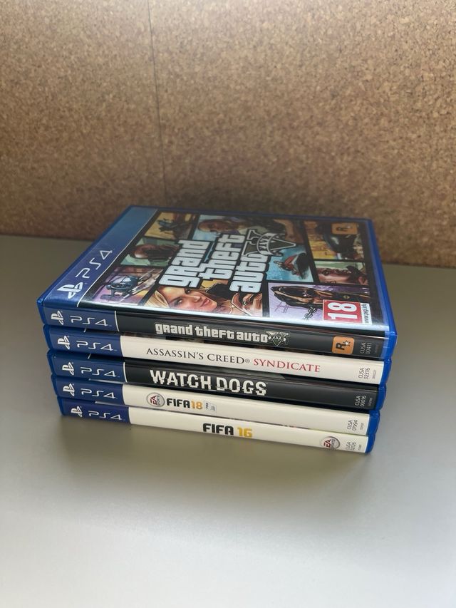 5 Juegos PlayStation 4