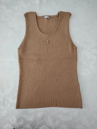Camiseta Loewe M Marrón Logo Anagram