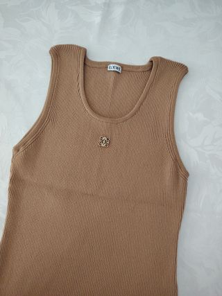 Camiseta Loewe M Marrón Logo Anagram