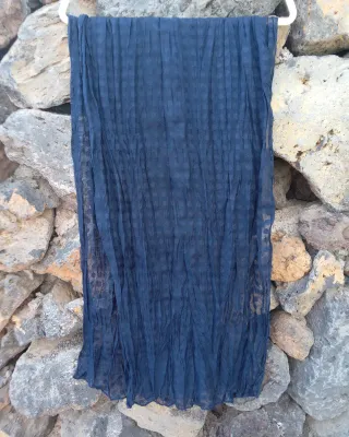 Pañuelos azul y morado